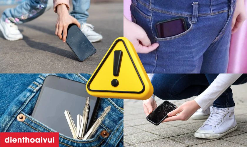 Nguyên nhân mặt kính điện thoại Xiaomi Redmi K30 bị vỡ
