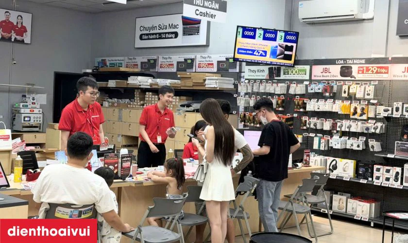 Thay ép kính Xiaomi Redmi K30 lấy ngay tại Điện Thoại Vui