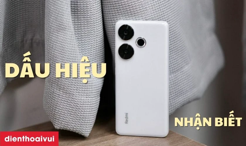 Dấu hiệu nhận biết cần thay &eacute;p k&iacute;nh Xiaomi Redmi Turbo 4