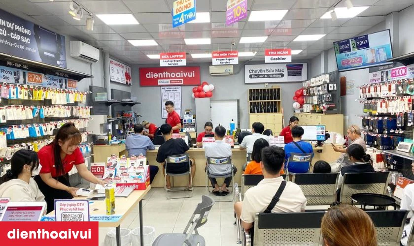 Thay &eacute;p k&iacute;nh ZTE Blade A54 ch&iacute;nh h&atilde;ng gi&aacute; tốt tại Điện Thoại Vui