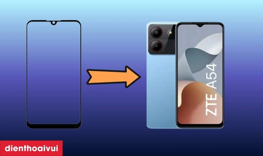 Thay &eacute;p k&iacute;nh ZTE Blade A55 l&agrave; g&igrave;?