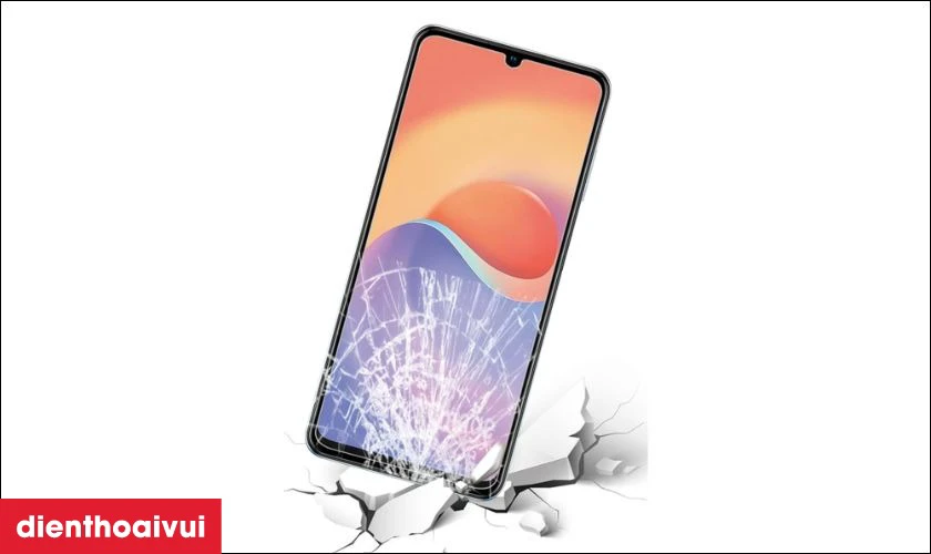 Thay &eacute;p k&iacute;nh mới cho ZTE Blade V40 khi xuất hiện vết nứt vỡ, trầy xước