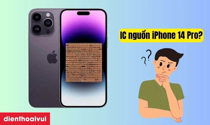 Thay IC nguồn iPhone 14 Pro