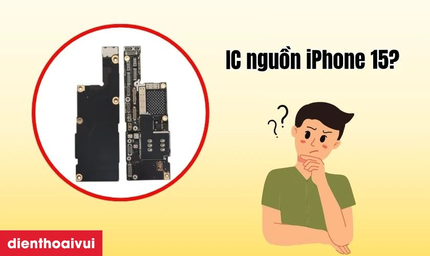 Thay IC nguồn iPhone 15