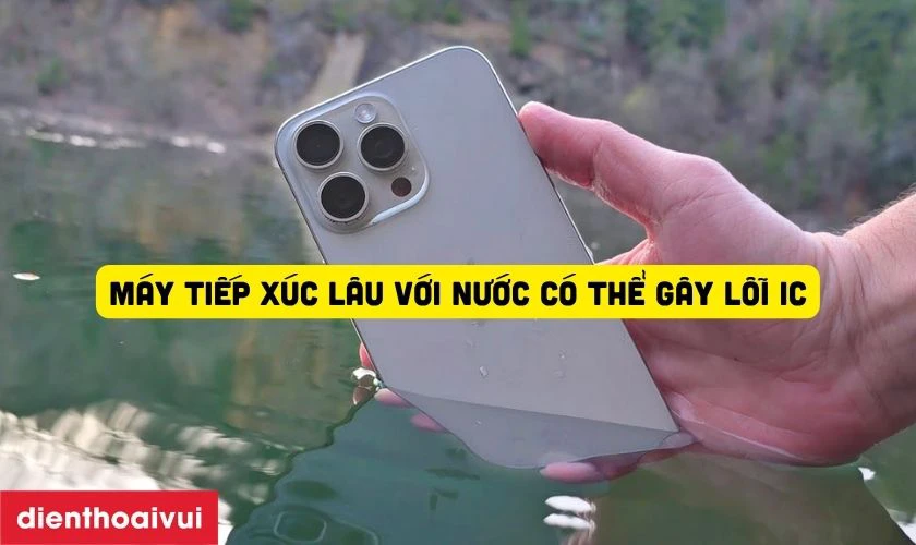 Nguyên nhân iPhone 15 Pro Max bị hư IC nguồn