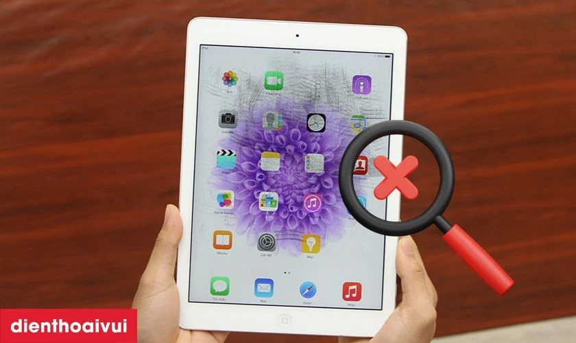C&aacute;c dấu hiệu nhận biết bạn cần thay k&iacute;nh cảm ứng iPad Air mới