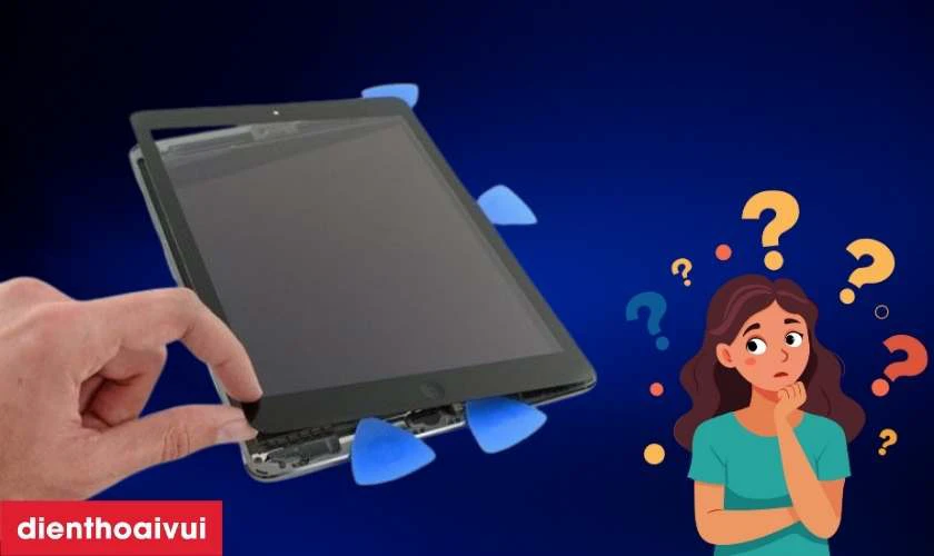 C&oacute; n&ecirc;n thay k&iacute;nh cảm ứng iPad Air 2 h&atilde;ng Aries kh&ocirc;ng?