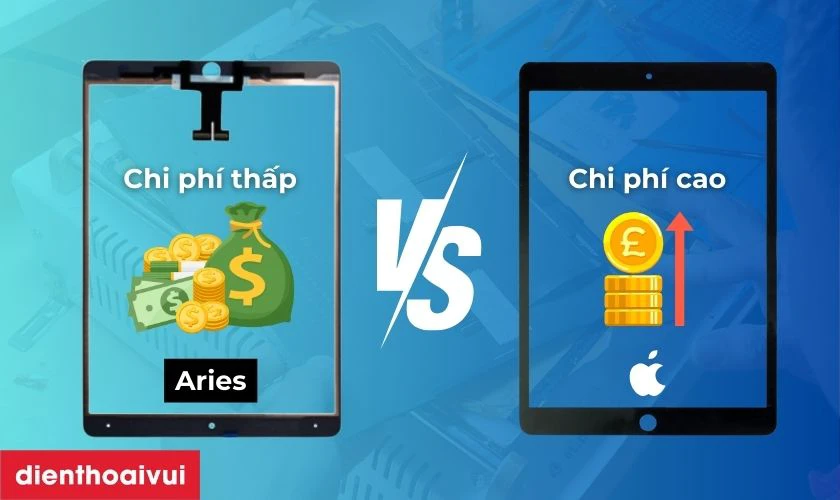 Có nên thay kính cảm ứng iPad Air 3 chính hãng Aries không?