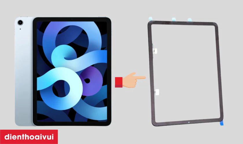 Thay kính cảm ứng iPad Air 4 chính hãng Aries là gì?