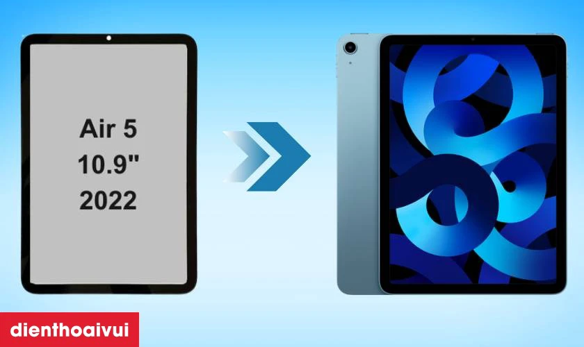 Có nên thay kính cảm ứng iPad Air 5 2022 chính hãng Aries không