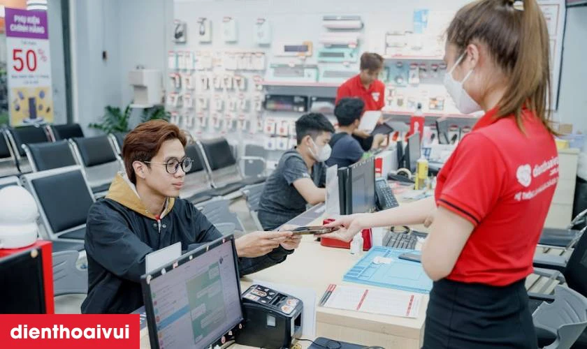 Quy trình thay kính cảm ứng Aries cho iPad Air 5 2022 tại Điện Thoại Vui