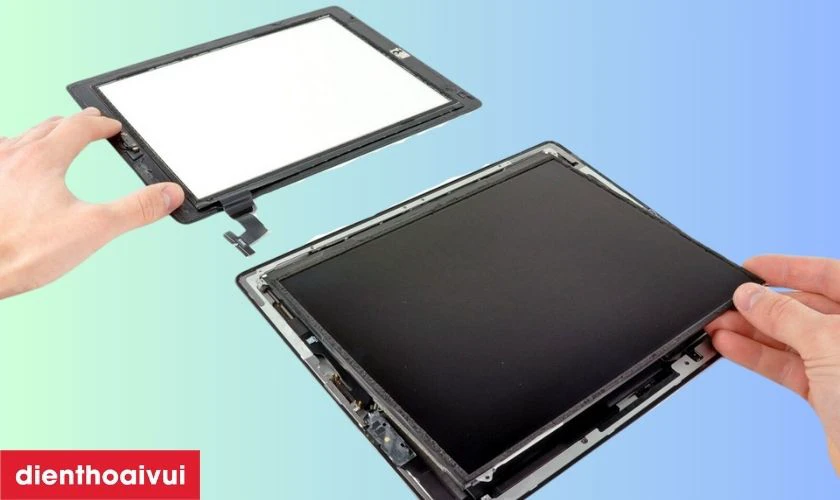 Những lưu &yacute; trước khi thay k&iacute;nh cảm ứng iPad Air M2 11 inch 2024