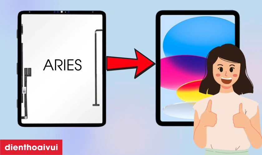 K&iacute;nh cảm ứng Aries thay cho iPad Gen 10 10.2 2022 c&oacute; tốt kh&ocirc;ng?