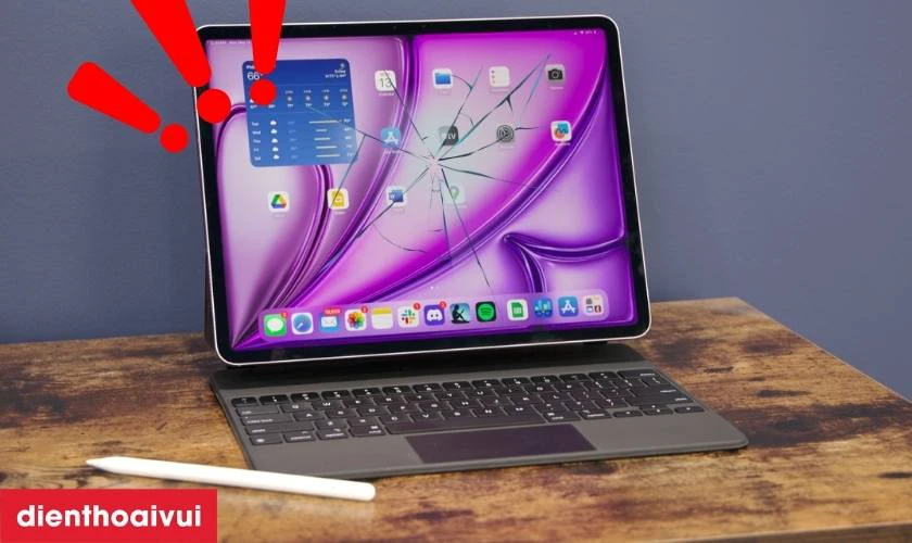 Nguy&ecirc;n nh&acirc;n tại sao iPad Mini 3 dễ bị nứt vỡ mặt k&iacute;nh