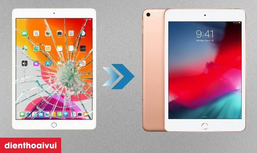 Thay kính cảm ứng iPad Mini 5 chính hãng Feaglet là gì?