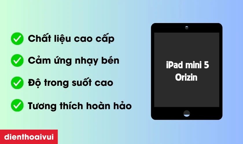 Có nên thay kính cảm ứng iPad mini 5 chính hãng