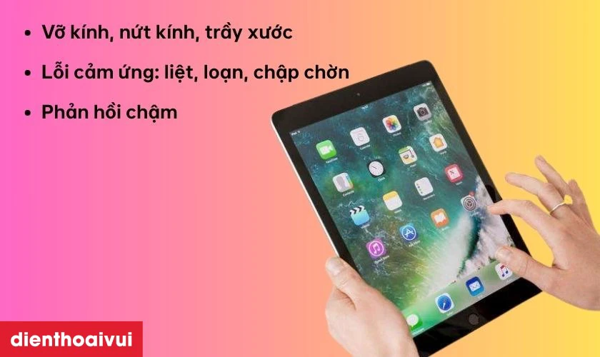 C&aacute;c dấu hiệu nhận biết bạn cần thay k&iacute;nh cảm ứng iPad Pro 10.5 ch&iacute;nh h&atilde;ng Feaglet mới