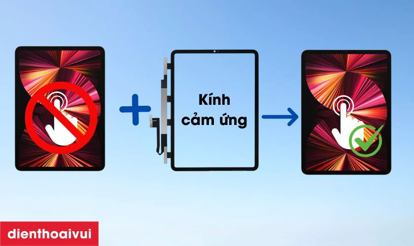Thay k&iacute;nh cảm ứng iPad Pro 11 inch 2021 l&agrave; g&igrave;?