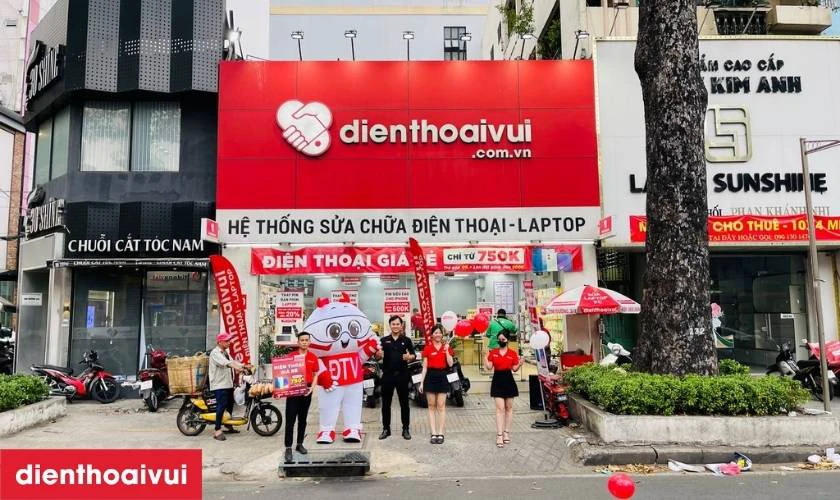 Địa chỉ thay linh kiện ch&iacute;nh h&atilde;ng Aries lấy liền tại Điện Thoại Vui