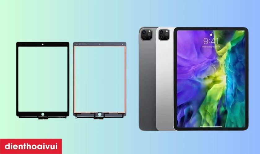 Thay k&iacute;nh cảm ứng iPad Pro 12.9 2021 ch&iacute;nh h&atilde;ng Aries l&agrave; g&igrave;?