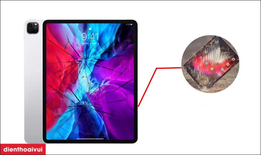 Nguyên nhân tại sao iPad dễ bị nứt vỡ mặt kính?