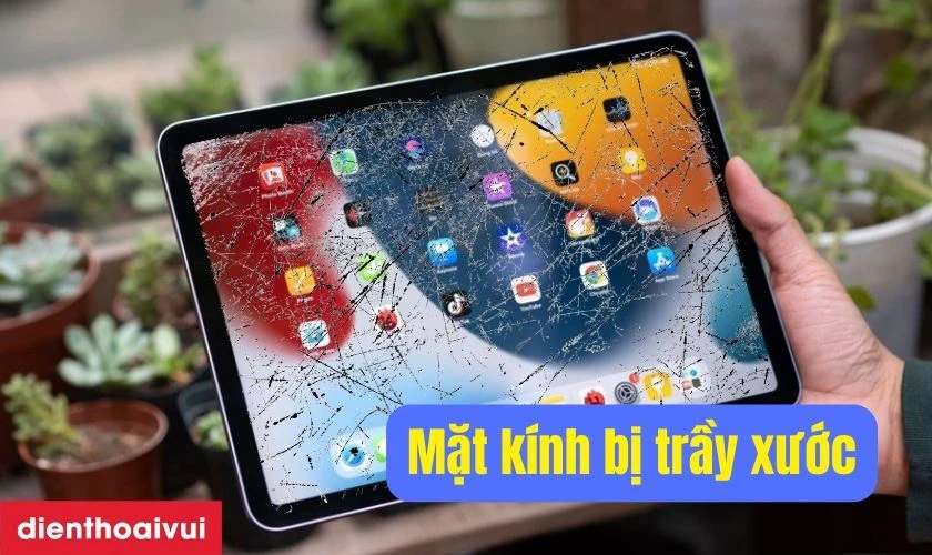 C&aacute;c dấu hiệu nhận biết bạn cần thay k&iacute;nh cảm ứng iPad Pro 9.7