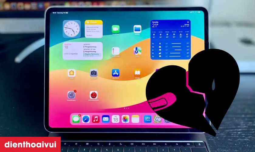 C&aacute;c dấu hiệu nhận biết bạn cần thay k&iacute;nh cảm ứng iPad Pro M5 13 2025 mới