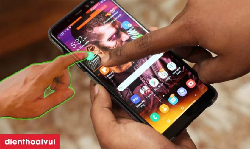 Lỗi vuốt chạm kh&ocirc;ng ch&iacute;nh x&aacute;c