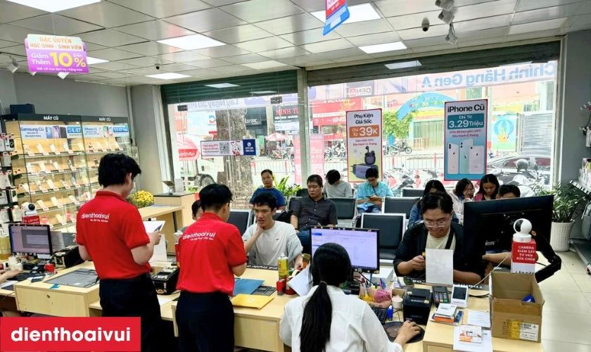 Địa chỉ thay k&iacute;nh cảm ứng iPad Pro 9.7 ch&iacute;nh h&atilde;ng Orizin lấy liền tại Điện Thoại Vui