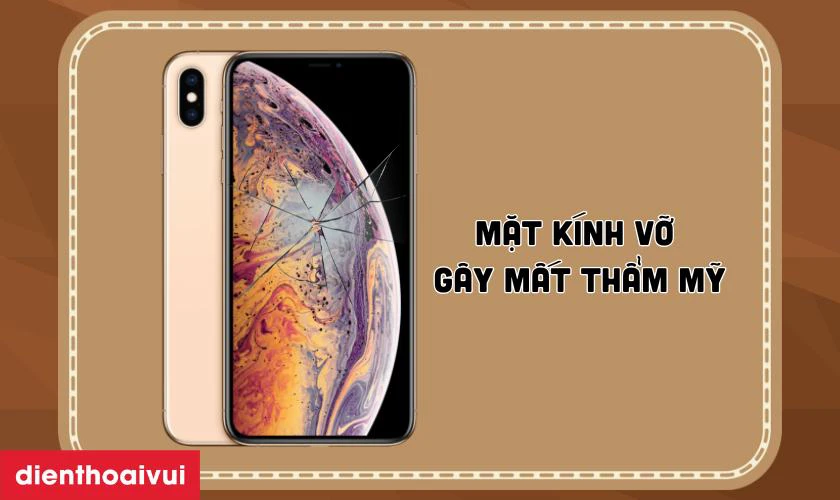 C&aacute;c trường hợp nhận biết bạn cần thay k&iacute;nh cảm ứng iPhone Xs Max ch&iacute;nh h&atilde;ng Feaglet mới