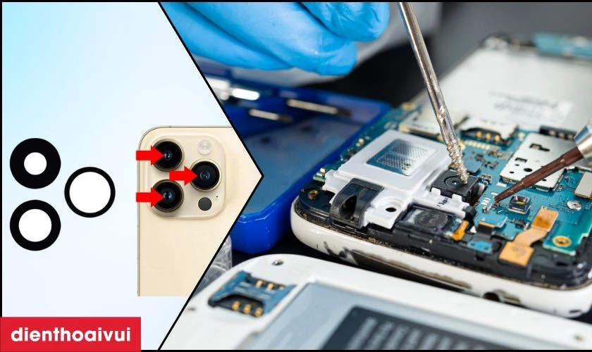 Địa chỉ thay k&iacute;nh camera iPhone 14 Pro viền d&agrave;y ở đ&acirc;u uy t&iacute;n, lấy liền lại TPHCM v&agrave; H&agrave; Nội?
