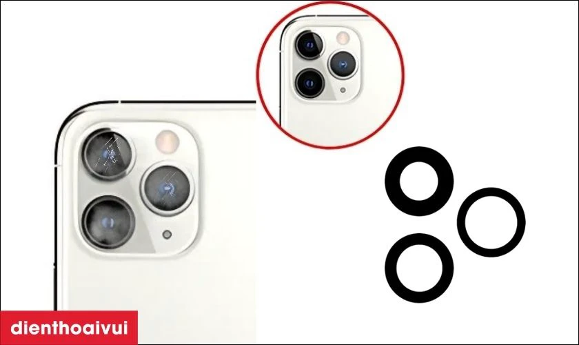 Khi n&agrave;o cần thay k&iacute;nh camera sau điện thoại iPhone?