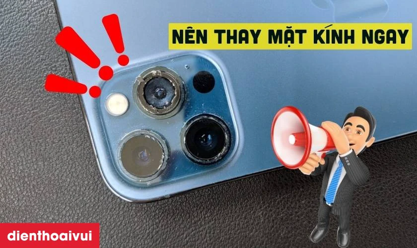 Khi n&agrave;o bạn cần Thay k&iacute;nh camera sau iPhone 12 Pro Max viền d&agrave;y