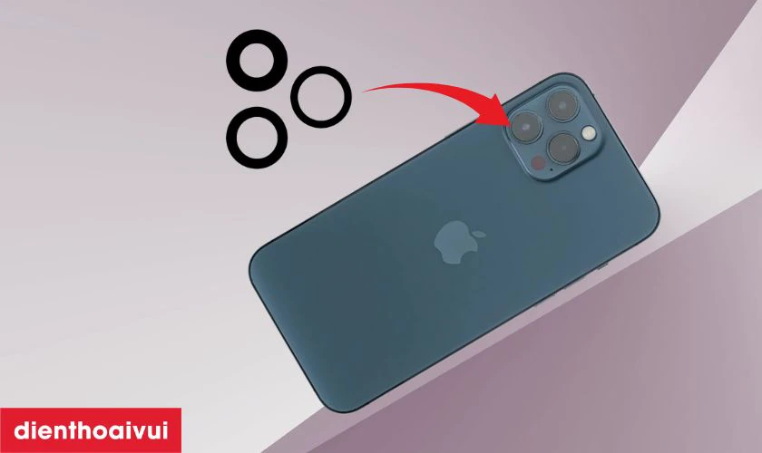 Thay k&iacute;nh camera sau iPhone 12 Pro Max viền mỏng l&agrave; g&igrave;?