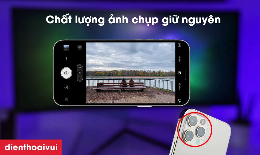 Thay k&iacute;nh camera sau 12 Pro Max viền mỏng c&oacute; tốt kh&ocirc;ng?