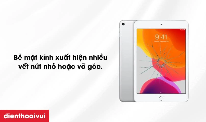 C&aacute;c dấu hiệu nhận biết bạn cần thay &eacute;p k&iacute;nh iPad Mini 5 mới