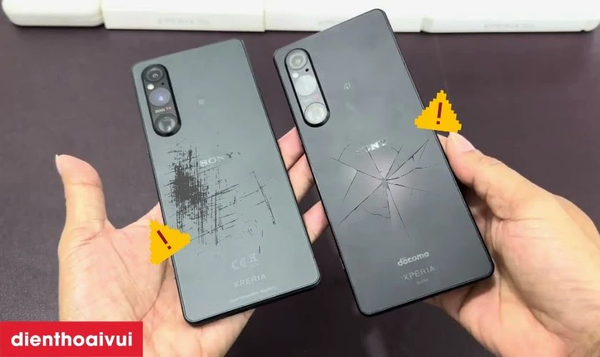 Khi n&agrave;o cần thay k&iacute;nh lưng điện thoại Sony?