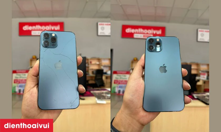 C&oacute; n&ecirc;n thay k&iacute;nh lưng iPhone 11 Pro ch&iacute;nh h&atilde;ng Aries kh&ocirc;ng?