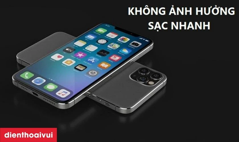Thay k&iacute;nh lưng iPhone 12 Pro Max c&oacute; bị mất chống nước hay ảnh hưởng tới sạc nhanh hay kh&ocirc;ng?