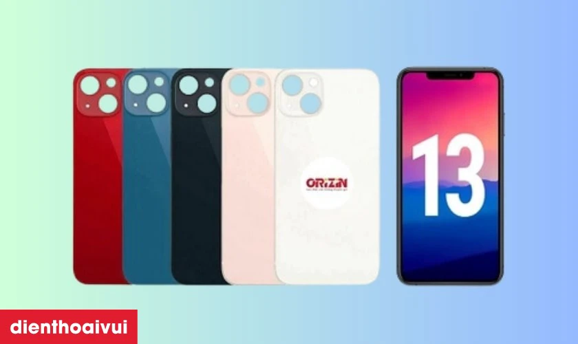 K&iacute;nh lưng Orizin thay cho iPhone 13 c&oacute; tốt
