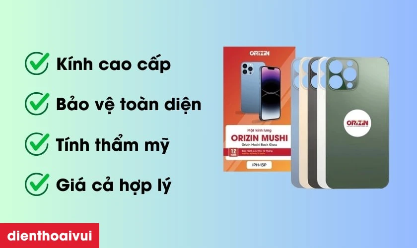 C&oacute; n&ecirc;n thay k&iacute;nh lưng iPhone 13 ch&iacute;nh h&atilde;ng Orizin kh&ocirc;ng