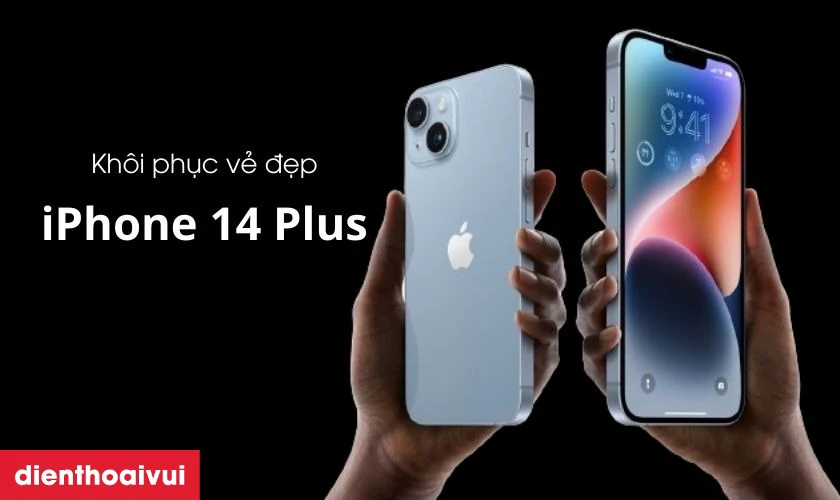 Khôi phục vẻ đẹp và chức năng bảo vệ của mặt lưng nhờ phương pháp thay kính lưng iPhone 14 Plus
