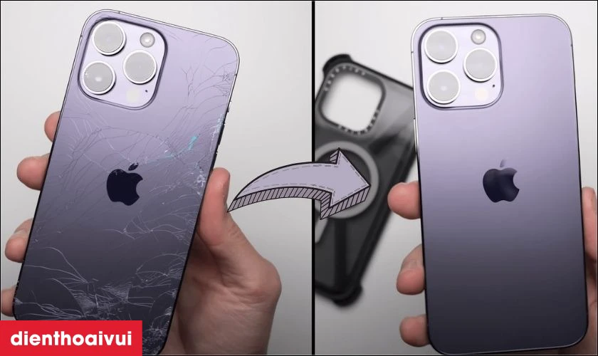 K&iacute;nh lưng ch&iacute;nh h&atilde;ng Aries c&oacute; chất lượng v&agrave; độ tương th&iacute;ch ho&agrave;n hảo với iPhone 14 Pro