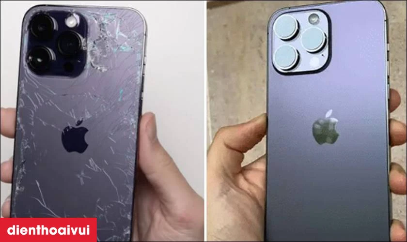 Thay k&iacute;nh lưng iPhone 15