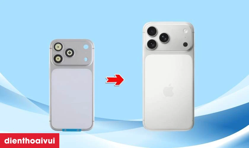 Lưu &yacute; sau khi thay k&iacute;nh lưng iPhone 17 Pro ch&iacute;nh h&atilde;ng GENA
