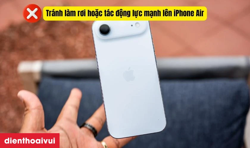 Lưu ý sau khi thay kính lưng iPhone Air chính hãng GENA