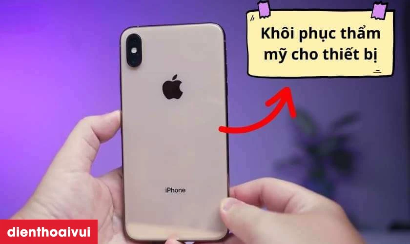 Có nên thay kính lưng iPhone XS Max chính hãng GENA không?