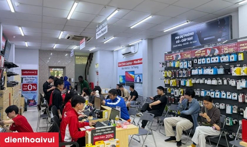 Thay kính lưng Oppo A79 uy tín tại Điện Thoại Vui