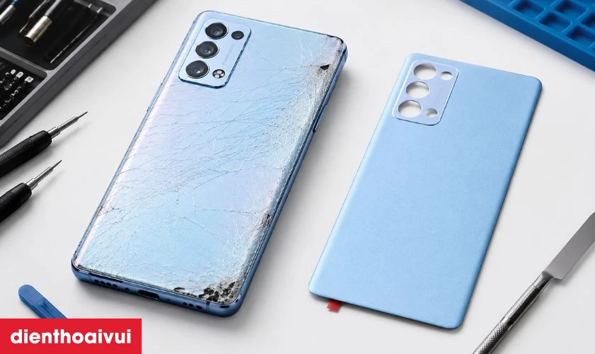 Khi n&agrave;o bạn cần thay k&iacute;nh lưng OPPO Reno 6 Pro