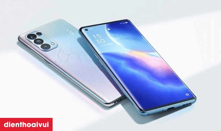 Rơi rớt, va chạm g&acirc;y nứt vỡ, trầy xước k&iacute;nh lưng điện thoại